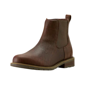 Ariat - Bottines en cuir homme Wexford cognac bison