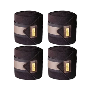 Equestrian Stockholm -  Bandes de Polo Golden brown (x4)