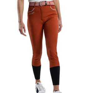 Harcour - Pantalon d'équitation femme Jaltika terracotta