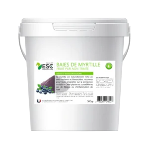 ESC Laboratoire - Complément alimentaire en poudre protection oculaire Baies de Myrtille