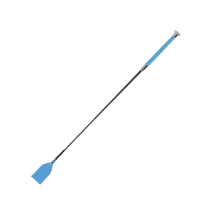 Whip&Go - Cravache soft ciel/ argent