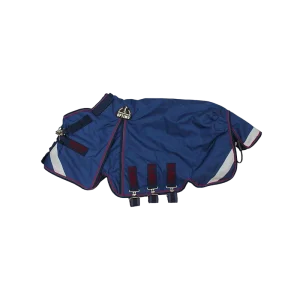 Horseware - Couverture d'extérieur Rambo Optimo lite marine/ bordeaux 0g