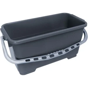LEWI Seau laveur de vitres 22 Litres gris